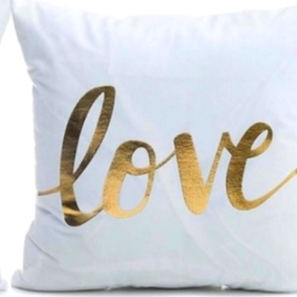4-PK White Black And Gold Decorative Pillowcases - Picture 3 of 5
